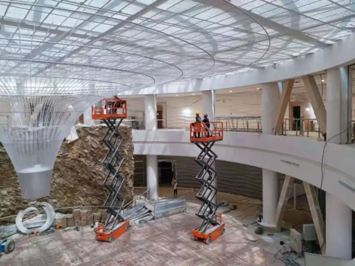 施工进行时:世界遗产云南澄江化石地自然博物馆